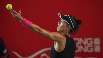 La china Wang remonta y aparta a Muguruza de la final