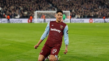 ‘El Machín’ marcó el segundo tanto de ‘The Hammers’ en su último duelo en la fase de grupos de la UEFA Europa League. Ya contaba con una asistencia previa.