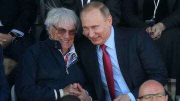 Ecclestone defiende a Putin: "Ha hecho lo que dijo"