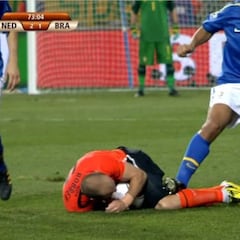 Felipe Melo: "Le volvería a pisar"