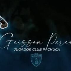 Geisson Perea deja Nacional y ficha por Pachuca