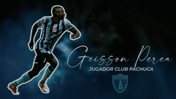 Geisson Perea deja Nacional y ficha por Pachuca