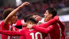 El Atlético arropa a Morata