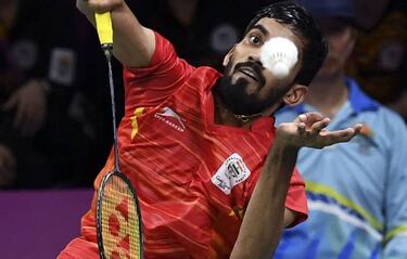 India's Kidambi Srikanth soars to No.1 in badminton rakings