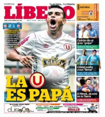 Portadas de la prensa deportiva