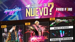 Free Fire: agenda semanal del 24 al 31 de agosto con torre musical y ruleta de la suerte