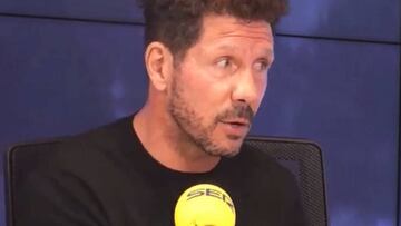 Simeone se encendió con la pregunta de los 120 millones de João Félix y recordó a Hazard