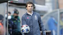 Ra&uacute;l, en un partido del Castilla.