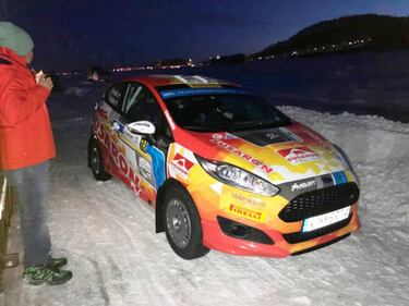 Fernández y Riquelme, los chilenos en el WRC en Suecia