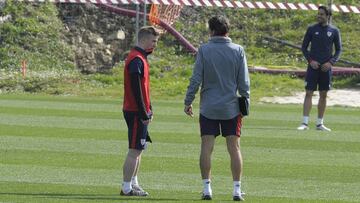 Muniain, con Ziganda