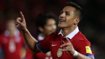 Alexis Sánchez fue la figura de Chile en el triunfo sobre Brasil.