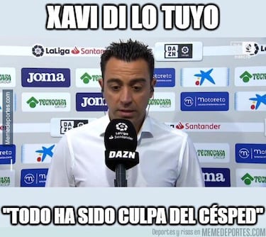 “Se queda”: Los mejores memes de la marcha atrás de Xavi