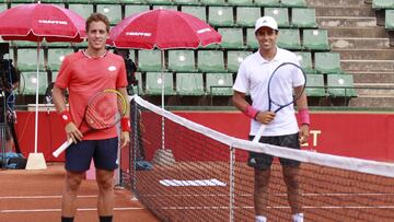 Roberto Carball&eacute;s y Jaume Munar. 