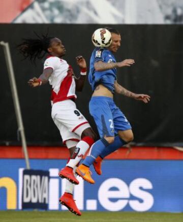 Manucho con Alexis Ruano.