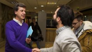 Cayetano Martínez de Irujo, en el CSD.