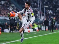 TURIN, ITALY - 2025/12/02: Joao Mario of Juventus FC seen in action during Coppa Italia 2025/26 football match between Juventus FC and Udinese Calcio at Allianz Stadium. Final score: Juventus FC 2:0 Udinese Calcio. (Photo by Fabrizio Carabelli/SOPA Images/LightRocket via Getty Images)