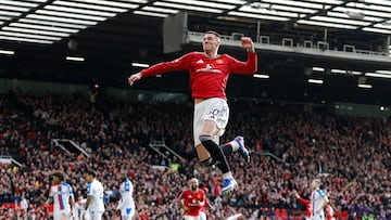 Benjamin Sesko celebra un gol.