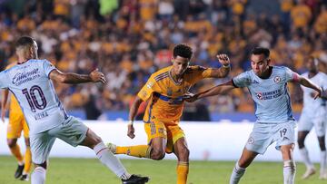 Así llegan Cruz Azul y Tigres para el partido de la jornada 7 del Clausura 2024