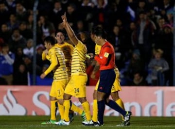 Fabra completó dos goles con Boca Juniors en Copa Libertadores.