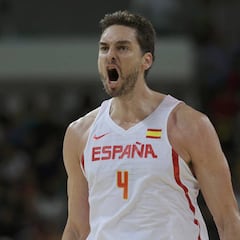 Pau Gasol, tercer máximo anotador histórico de los Juegos