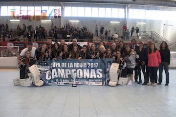 Las chicas del HC Rubí.