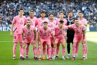 César Montes, Vinicius Costa, Cabrera, Braithwaite, Gragera, Pacheco y Sergi Gómez;
Darder, Óscar Gil, Rubén Sáez y Joselu.