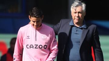 Ancelotti: &quot;James debe mantener este nivel&quot;