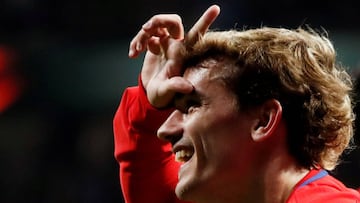 Griezmann celebr&oacute; su gol ante el Sporting de Portugal con el baile de Fortnite.