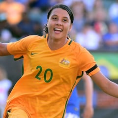 Sam Kerr, máxima goleadora en la NWSL y W-League