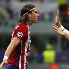 Filipe y Bale, los imprescindibles de Simeone y Zidane