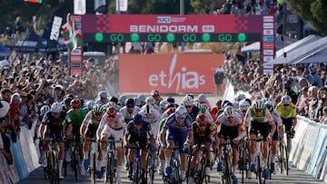 Salida del Benidorm CX en 2025.