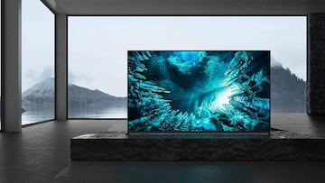 La smart TV Sony ZH8 de 75’’ con colores mejorados y sonido Dolby Atmos