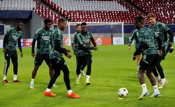 Vinicius en un rondo.