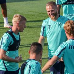 Haroyan: "Estoy contento por el gol ante el Rayo"