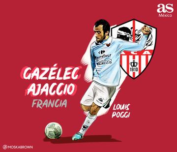 La institución corsa no es enteramente roja en sus colores, pero tiene el sobrenombre de 'I Diavuli Rossi'. Fundados en 1910, después de pasar toda su vida en las divisiones inferiores del fútbol francés, alcanzaron la Ligue 1 finalmente en 2015. 246 partidos con los colores de los Diablos convierten a Louis Poggi en su máximo estandarte.