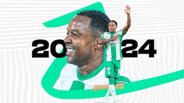 Dorlan Pabón renueva por un año más con Atlético Nacional.