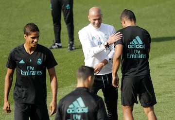 El Madrid prepara el partido en Mendizorroza