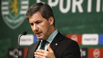 Bruno de Carvalho, presidente del Sporting de Portugal.