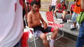El pedalista colombiano sufrió una fractura en la clavícula y estará seis semanas fuera de toda competencia.
