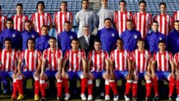El Atlético se hace la foto oficial con Simeone