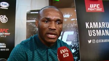 Así elogió Kamaru Usman a su rival Demian Maia