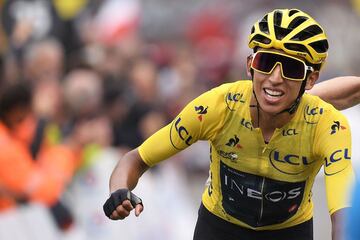 Egan Bernal es el campeón del Tour de Francia. el colombiano se convirtió en el primer latinoamericano en conquistar la carrera. 