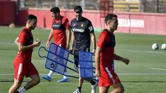 19/09/19 RCD MALLORCA ENTRENAMIENTO ENTRENADOR VICENTE MORENO