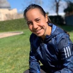 Charlyn Corral compartió rutina para trabajar en casa