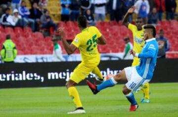 Kouffaty demuestra calidad: debuta con gol en Millonarios