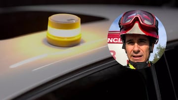 Edi García, bombero, sobre la baliza V-16 de la DGT: “En un cambio de rasante, con luz de día, no se ve; y en una curva, tampoco”