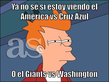 Cruz Azul y América empatan y se llevan el bullying de los memes