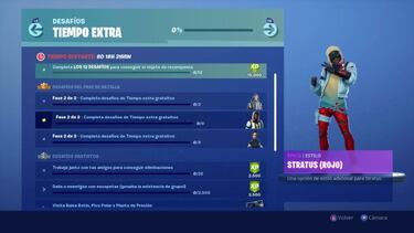 Fortnite: desafíos de Tiempo Extra Temporada 9