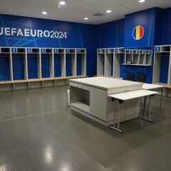 Lección de Rumanía: la imagen de su vestuario se hace viral