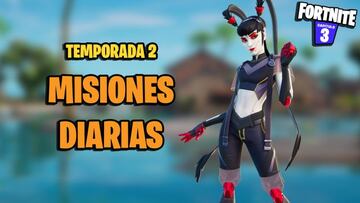 Todas las Misiones Diarias de Fortnite Temporada 2 y c&oacute;mo completarlas